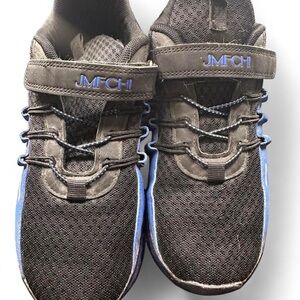 Black and Blue Athletic Shoes for Boys